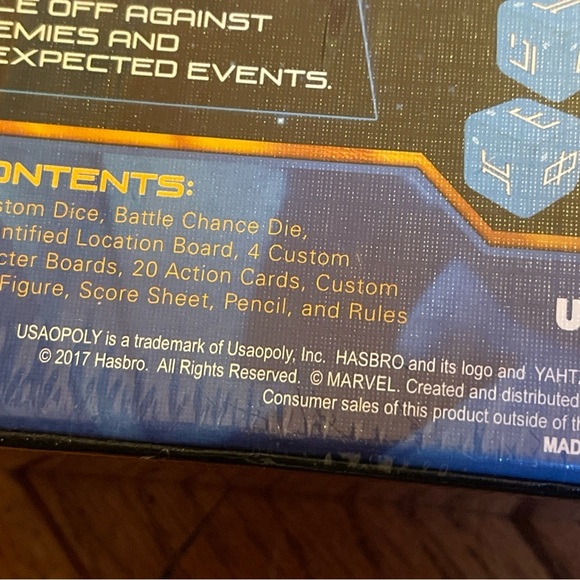 Marvel: Guardians of the Galaxy Vol. 2 - Yahtzee Dice Game (2017) - New - Picture 6 of 7
